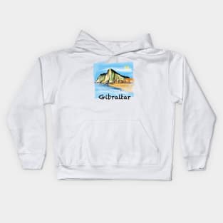 The Rock of Gibraltar Kids Hoodie